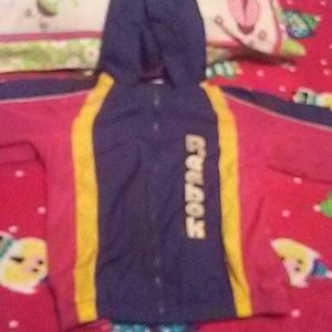 Reebok windbreaker jacket boys size 6